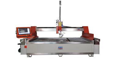 Um cortador a jato de água pode cortar metal?