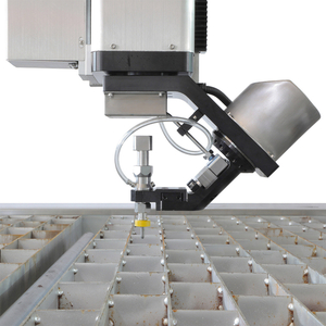Cabeça de corte de cinco eixos AC Waterjet CNC de precisão para materiais metálicos e não metálicos